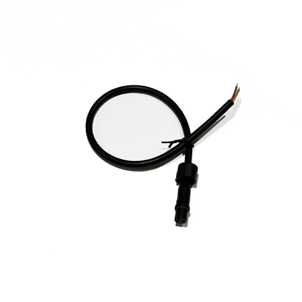 Female Pigtail - 3 core - 12" / .3m